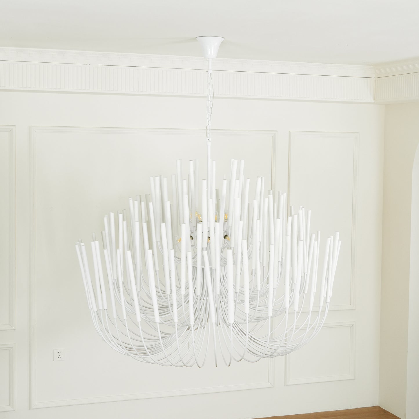 Xantir Postmodern Luxury Wood Chandelier-Neutral Decor