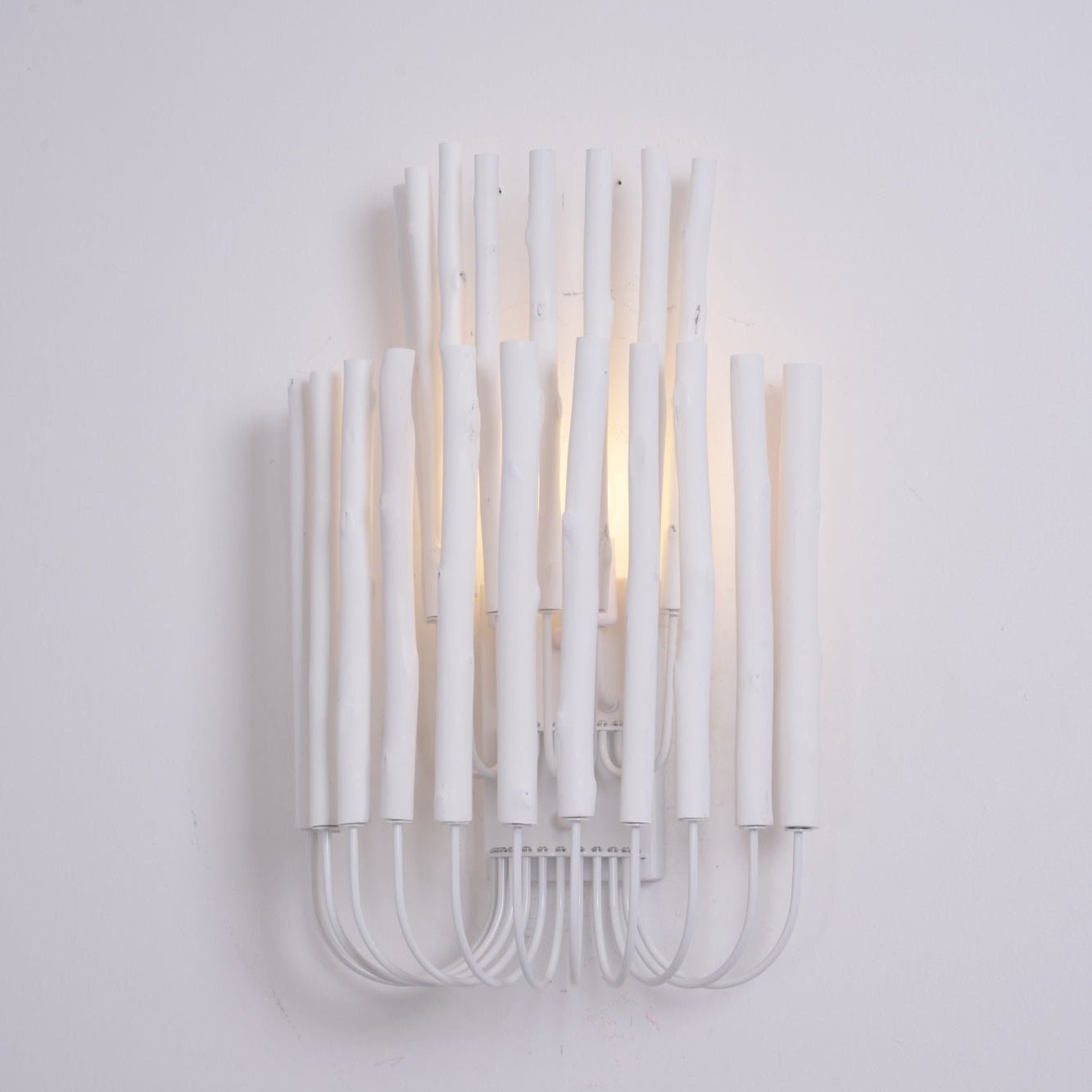 Vasilora Individual Creativity Art Wood Wall Lamp-Neutral Decor