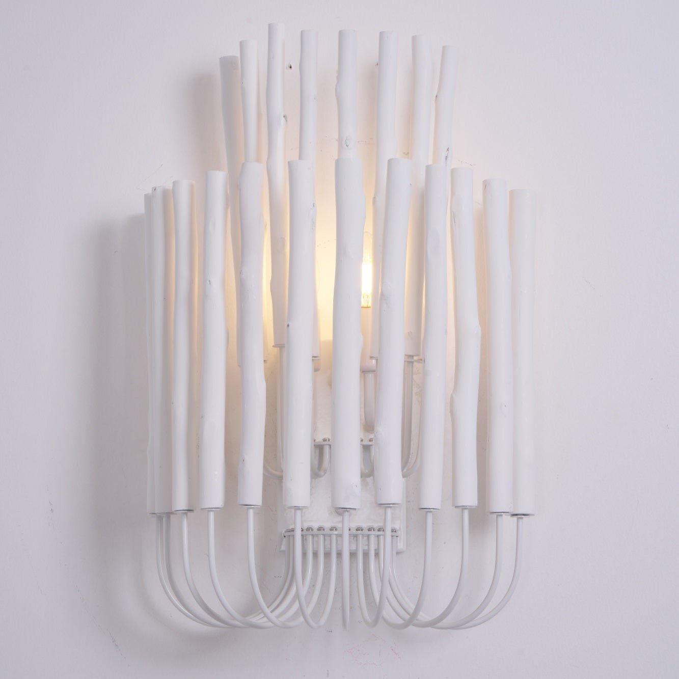 Vasilora Individual Creativity Art Wood Wall Lamp-Neutral Decor
