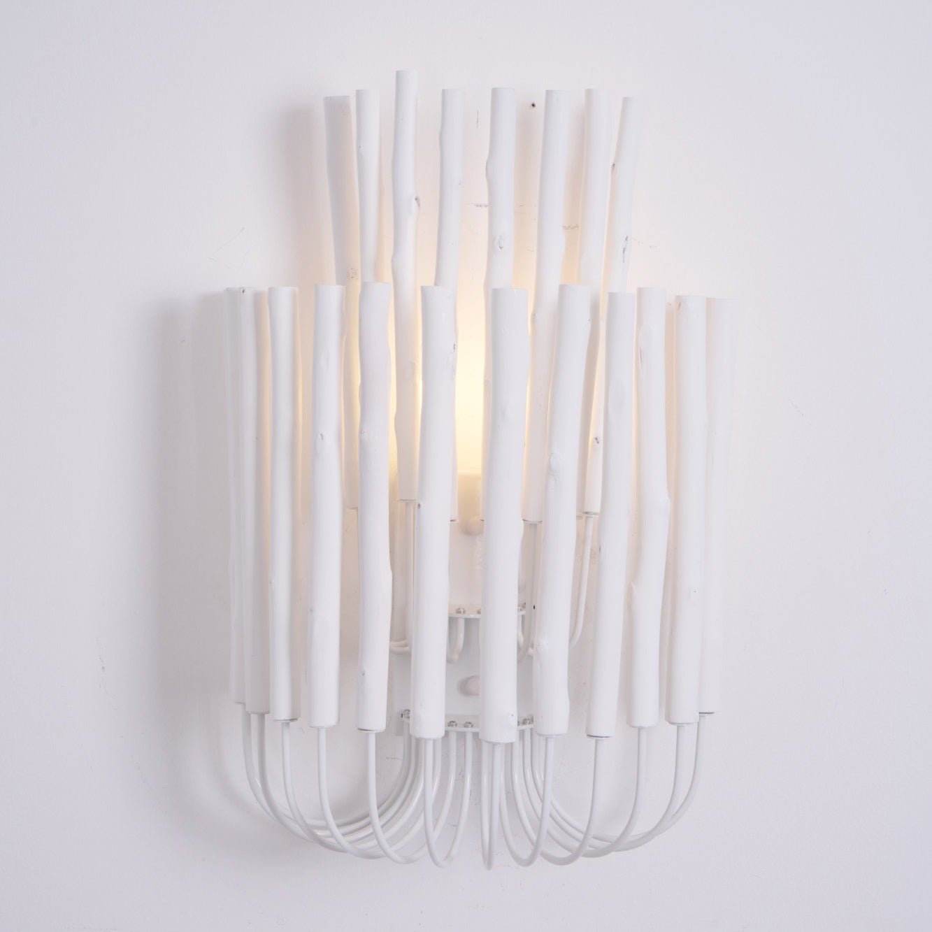 Vasilora Individual Creativity Art Wood Wall Lamp-Neutral Decor