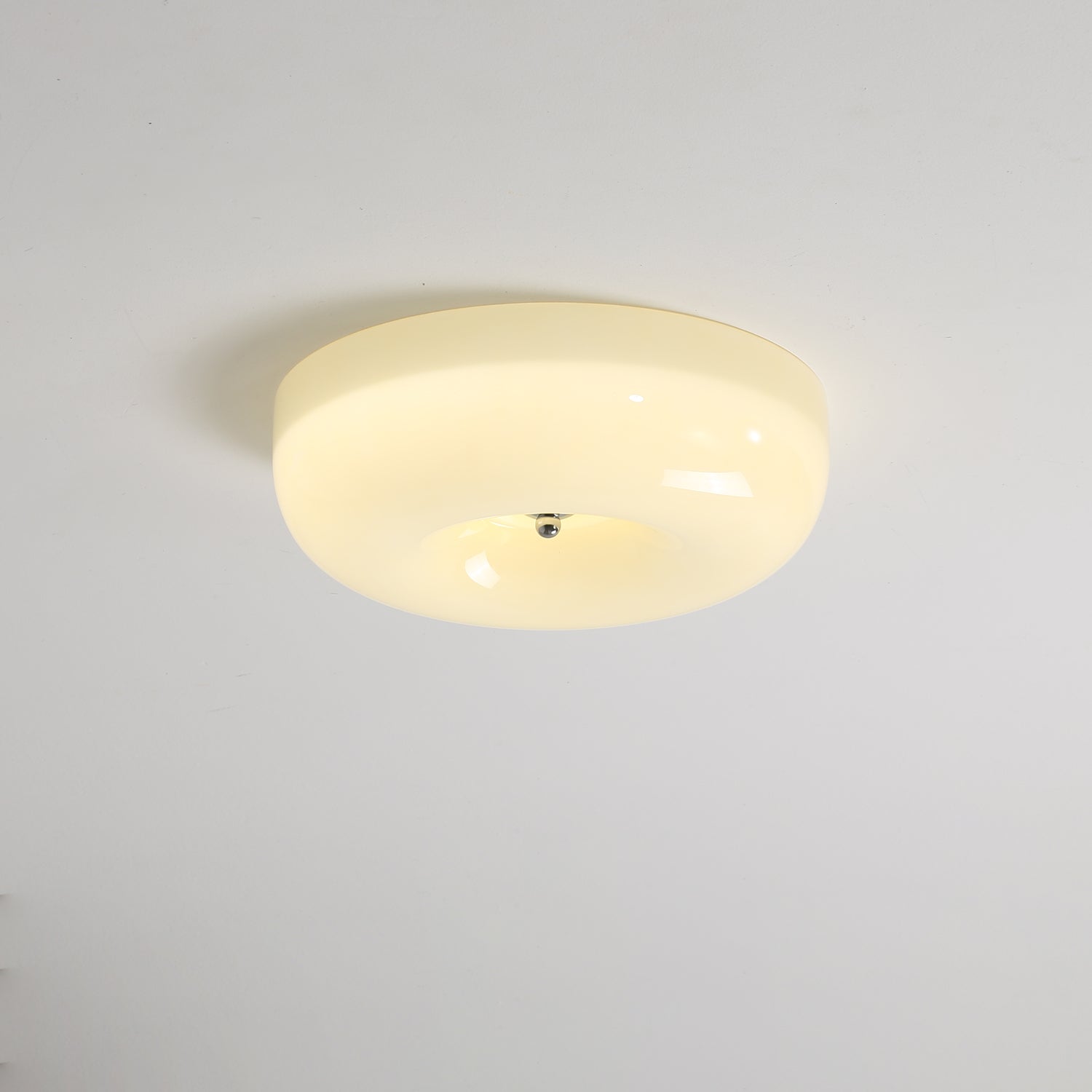 Cam Modern Minimalist Swirl Glass Ceiling Lamp-Neutral Decor