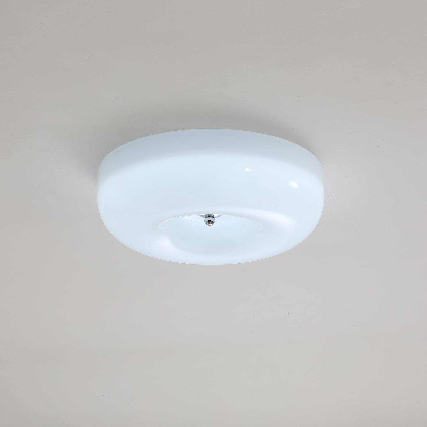 Cam Modern Minimalist Swirl Glass Ceiling Lamp-Neutral Decor
