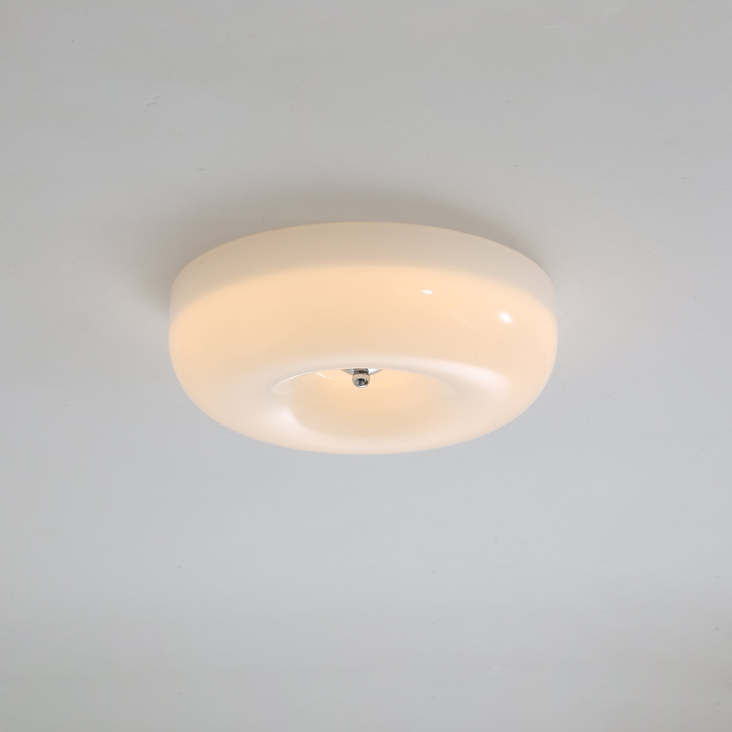 Cam Modern Minimalist Swirl Glass Ceiling Lamp-Neutral Decor