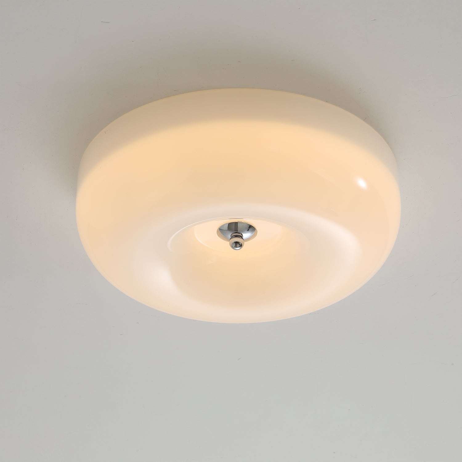 Cam Modern Minimalist Swirl Glass Ceiling Lamp-Neutral Decor