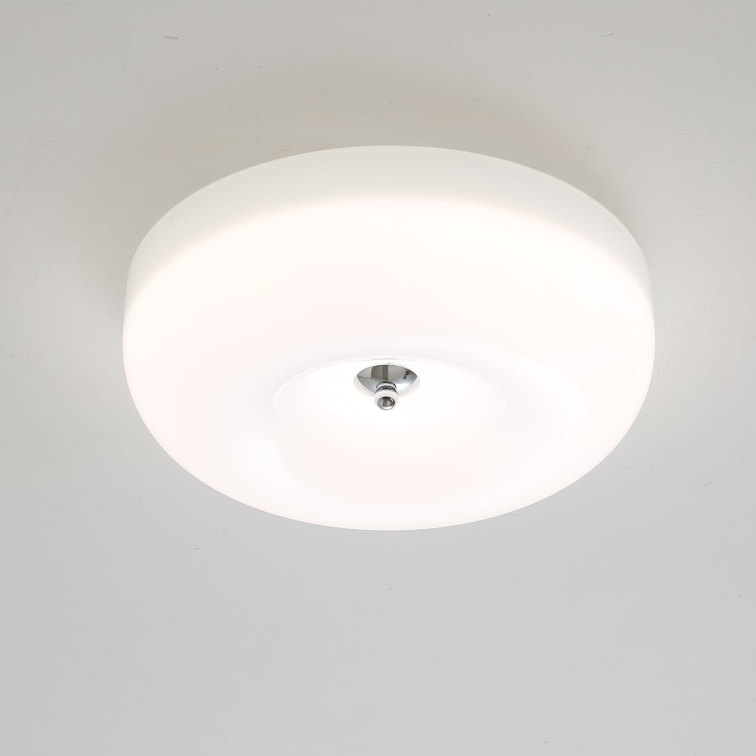 Cam Modern Minimalist Swirl Glass Ceiling Lamp-Neutral Decor