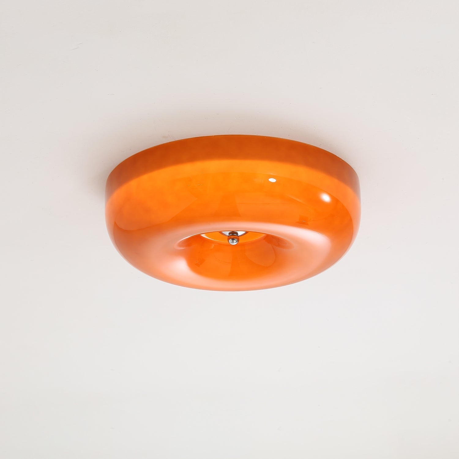 Cam Modern Minimalist Swirl Glass Ceiling Lamp-Neutral Decor