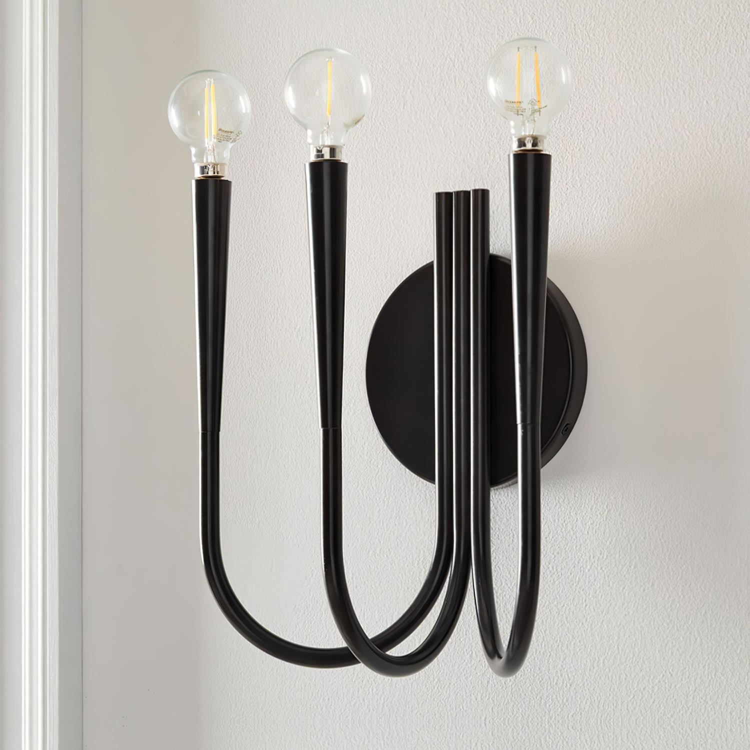 Eoveth Premium Elegance Arm Glass Wall Lamp-Neutral Decor