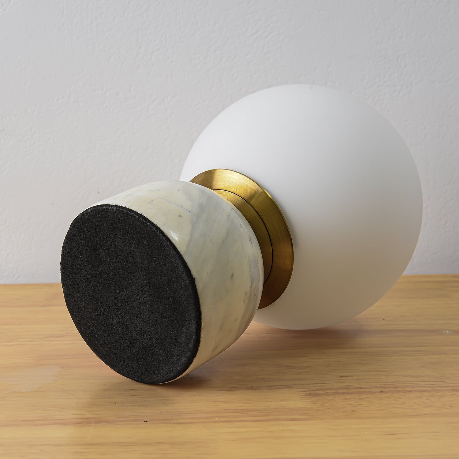 Caelum Marble Scandinavian Table Lamp-Neutral Decor