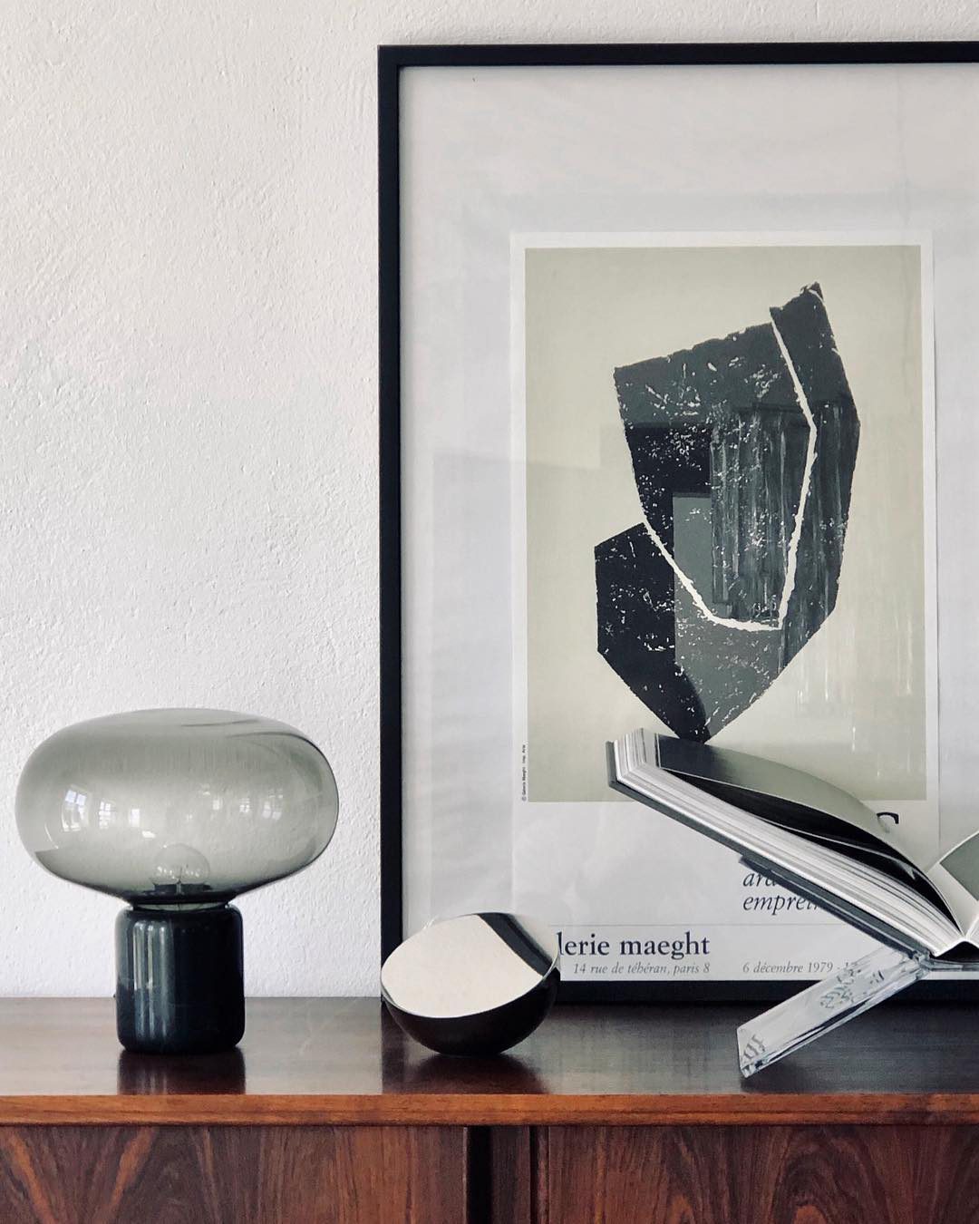 Rova Marble Industrial Table Lamp-Neutral Decor