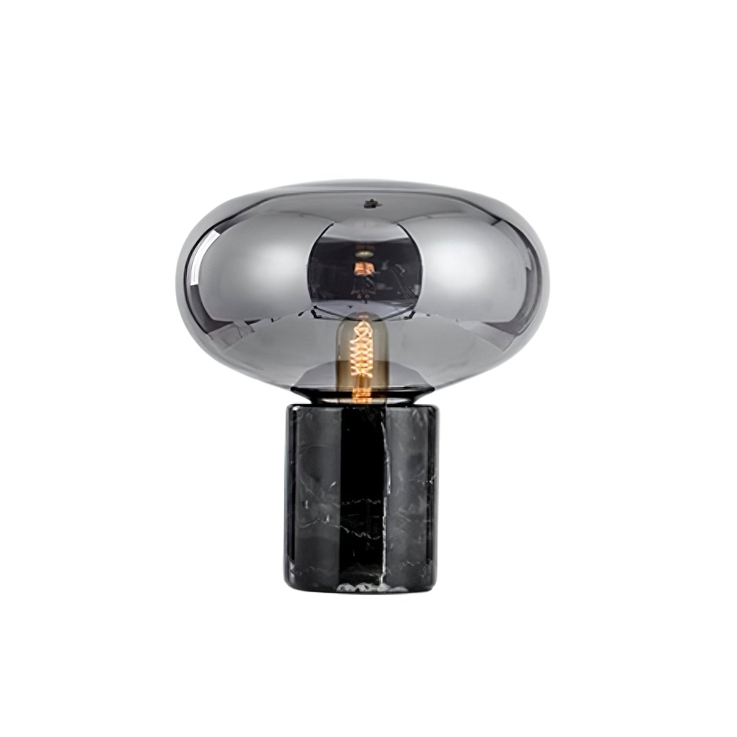 Rova Marble Industrial Table Lamp-Neutral Decor