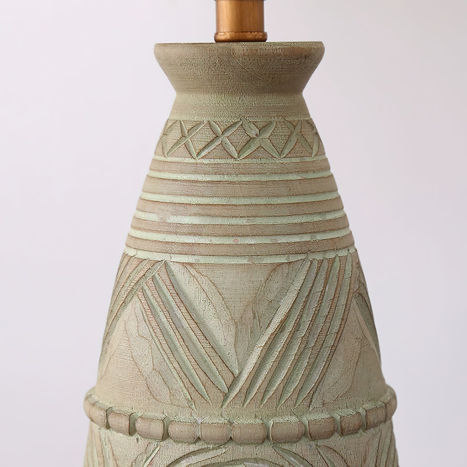 Zyra Rustic Wood Table Lamp-Neutral Decor