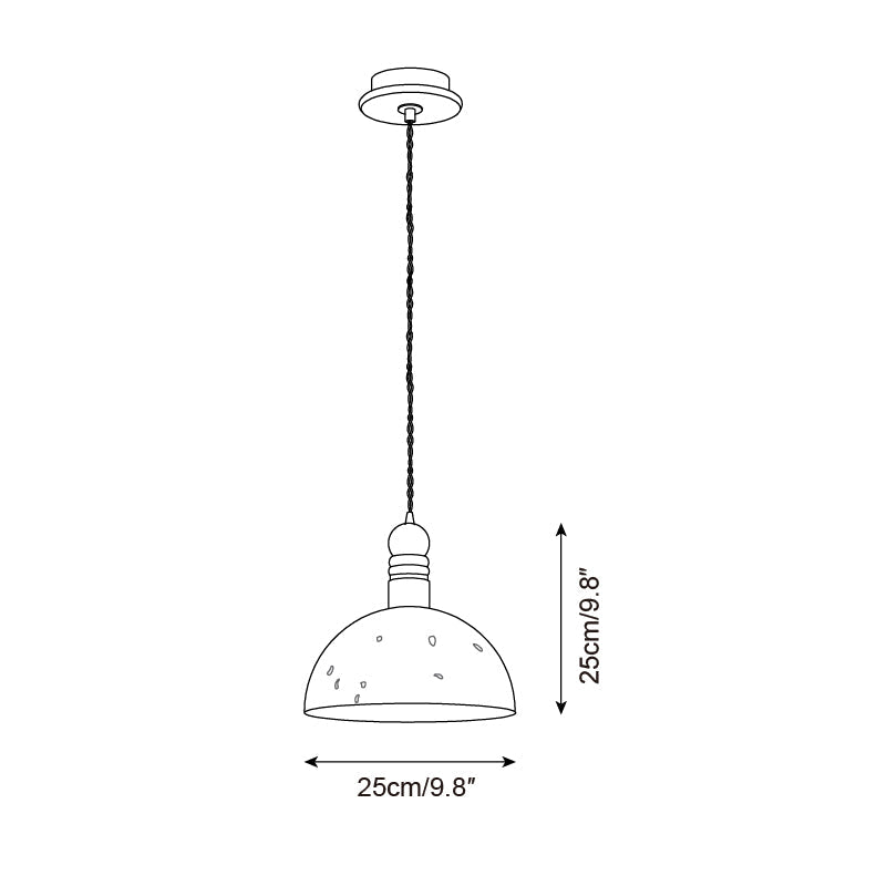 Caldera Dome Pendant Lamp