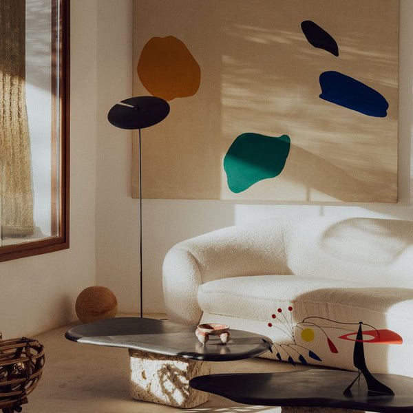 Spira Modern Aluminum Floor Lamp-Neutral Decor