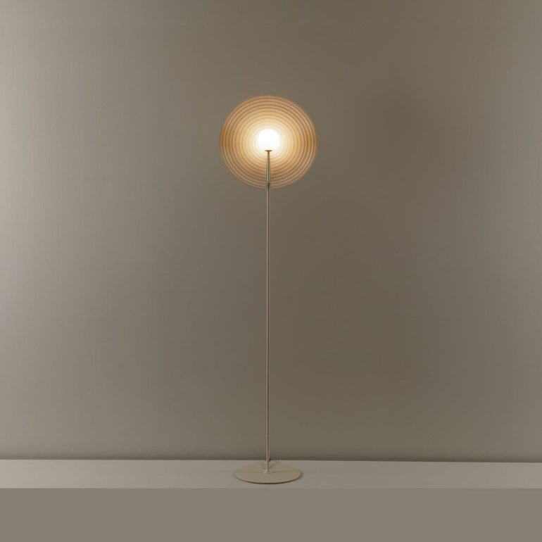 Spira Modern Aluminum Floor Lamp-Neutral Decor