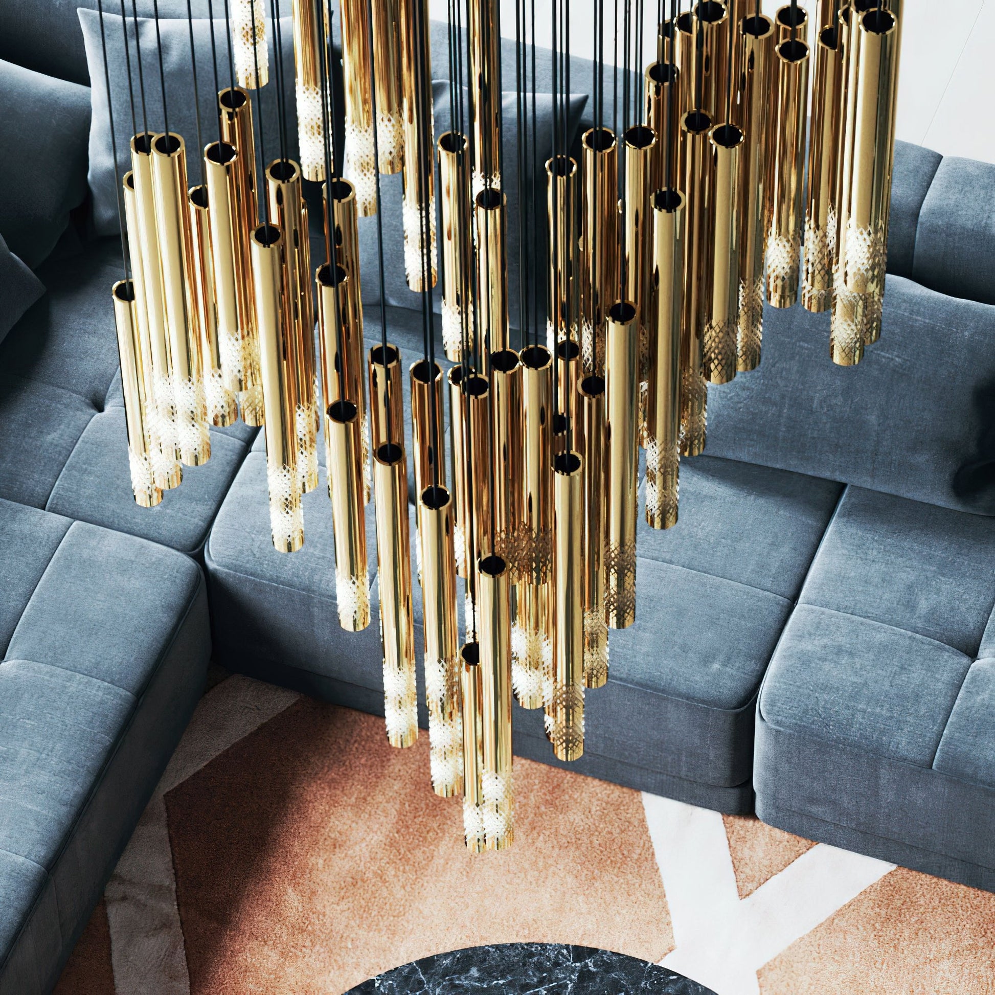 Symphony Orchestra Chandelier-Neutral Decor