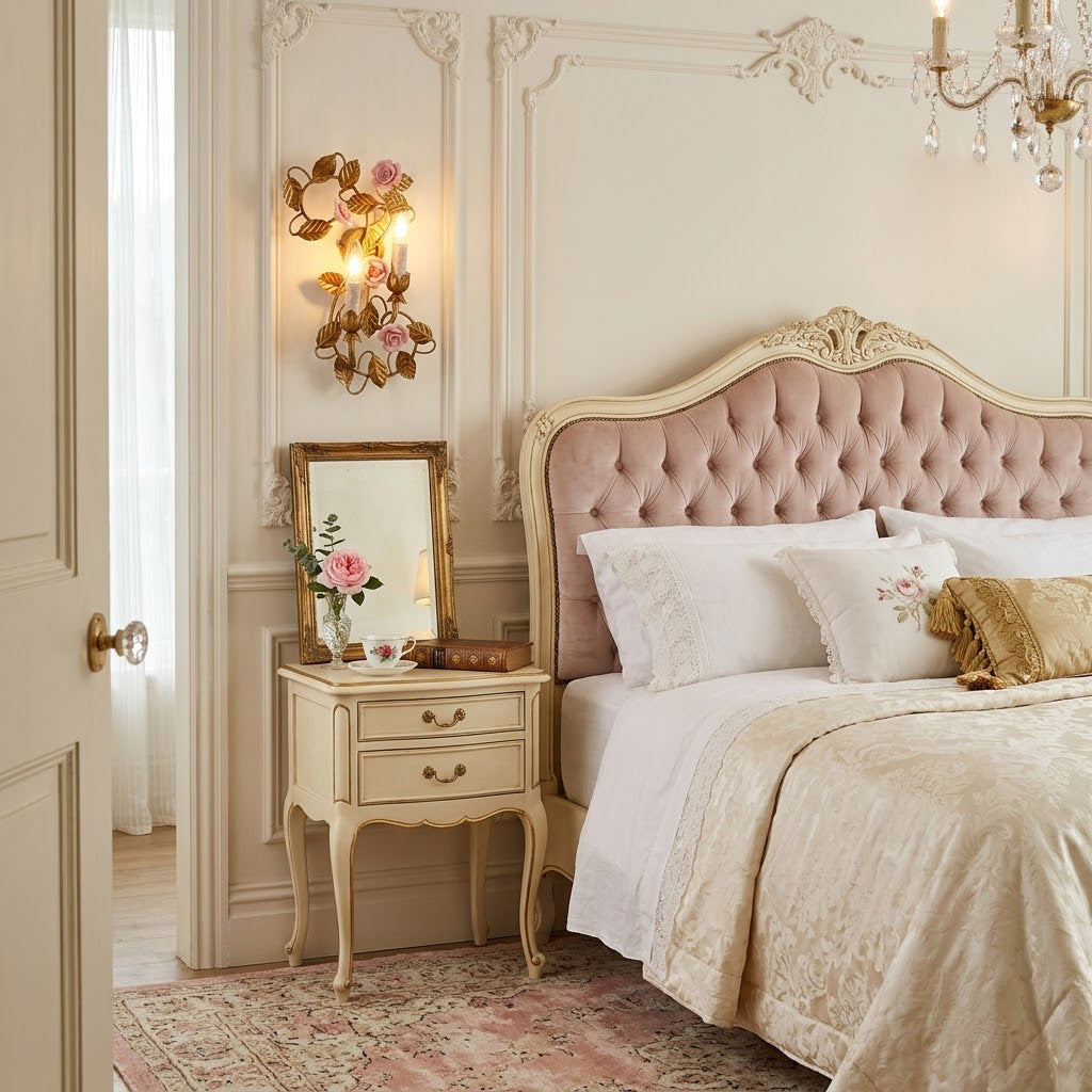 Angled view showcasing the sconce's three-dimensional basket design.