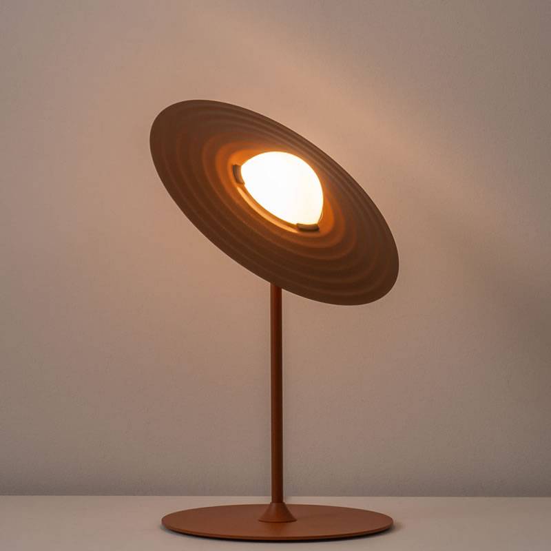 Vortex Modern Aluminum Table Lamp-Neutral Decor