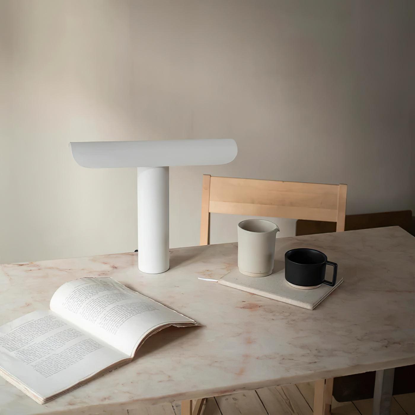 Zenice Minimalist Table Lamp-Neutral Decor