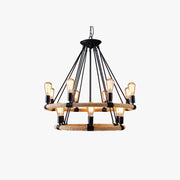 Epoch Design LED Pendant Light Black Metal Dining Room/Living Room - Neutral Decor