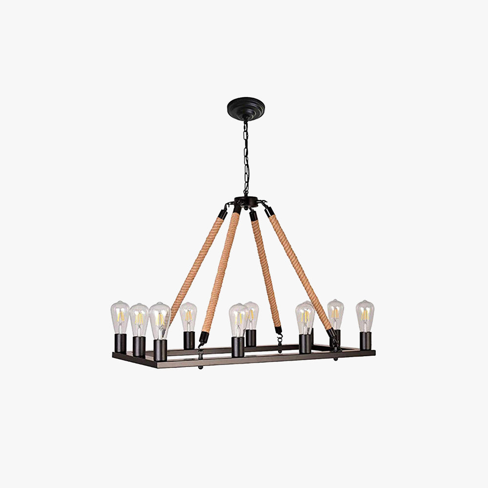 Epoch Design LED Vintage Industrial Pendant Light Metal Restaurant Bar - Neutral Decor