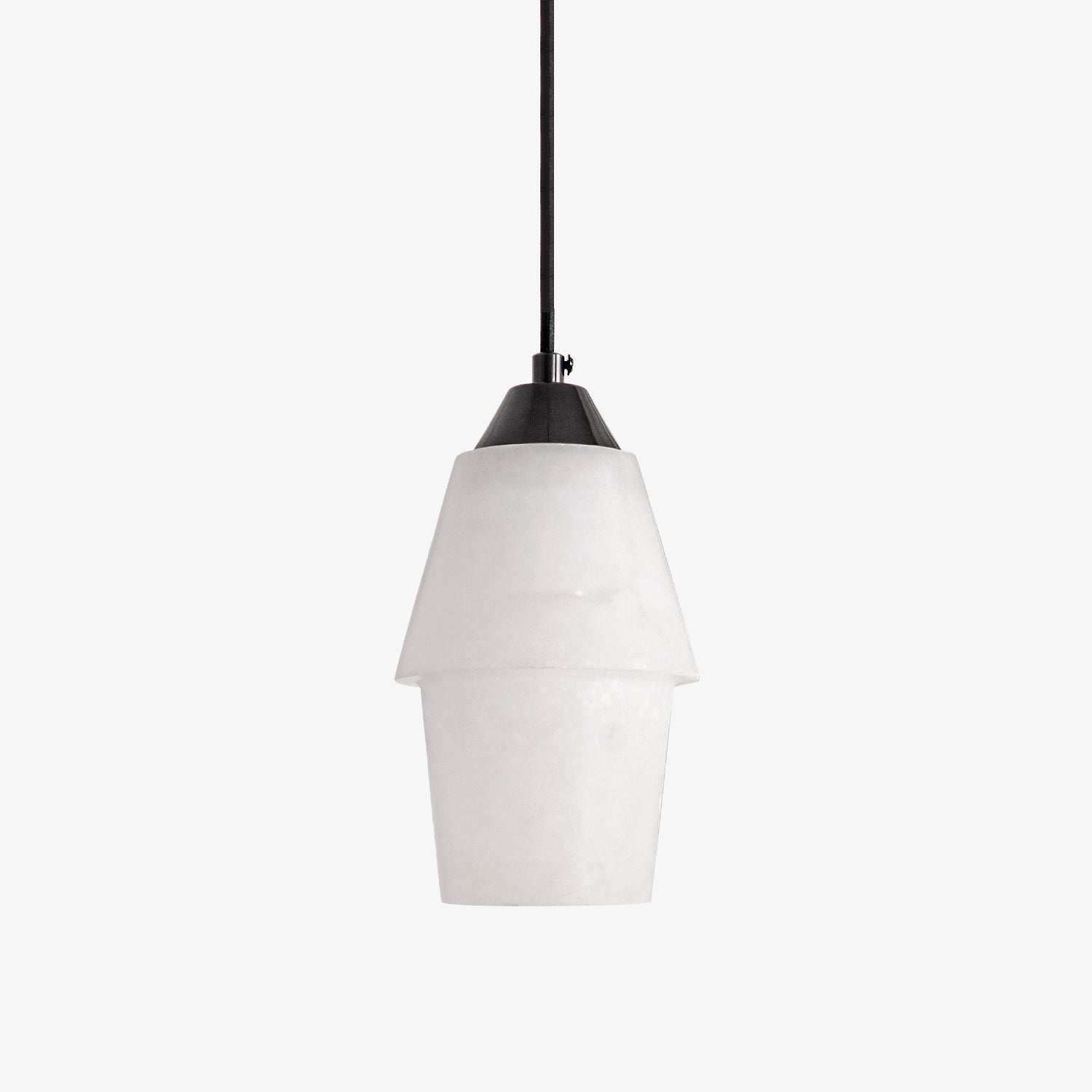Ostara Brass & Alabaster Pendant Lamp-Neutral Decor