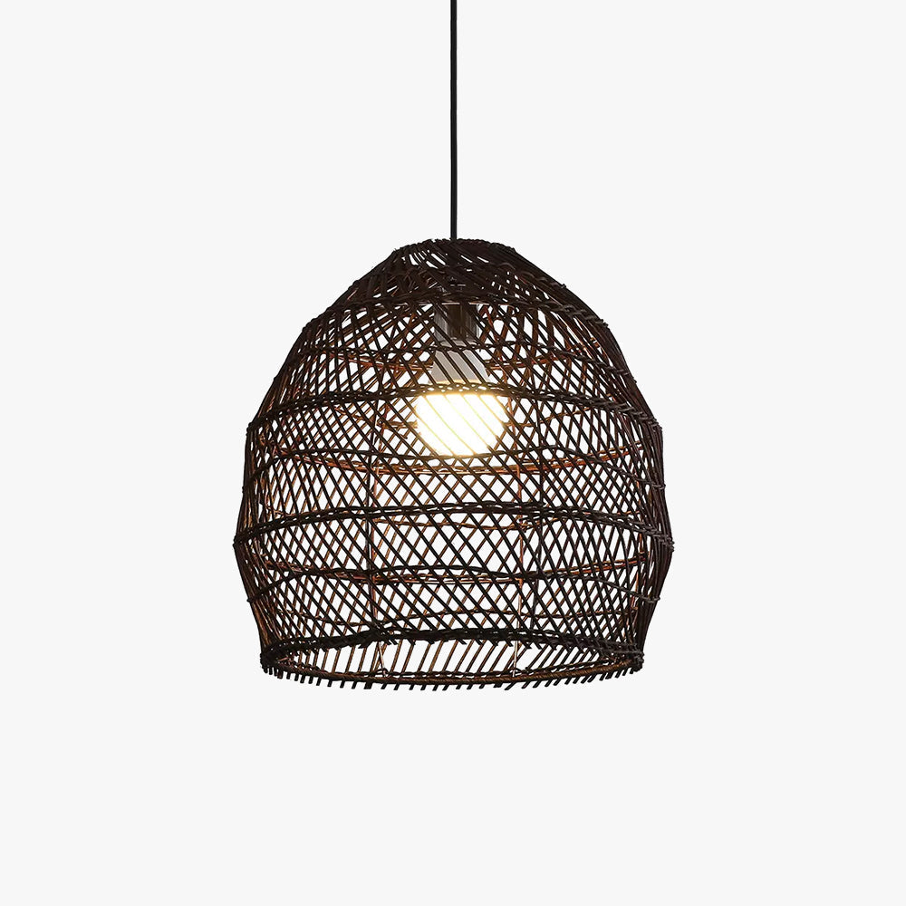 Muto Design Retro LED Pendant Light Black/Wood Wood Bedroom/Living Room/Study Room/Hall - Neutral Decor