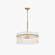 Arisha Modern Ring LED Pendant Lights Clear Glass Brass Living Room/Badroom - Neutral Decor