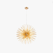 Arisha Modern LED Chandelier Gold Metal Dining/Living Room/Bedroom - Neutral Decor