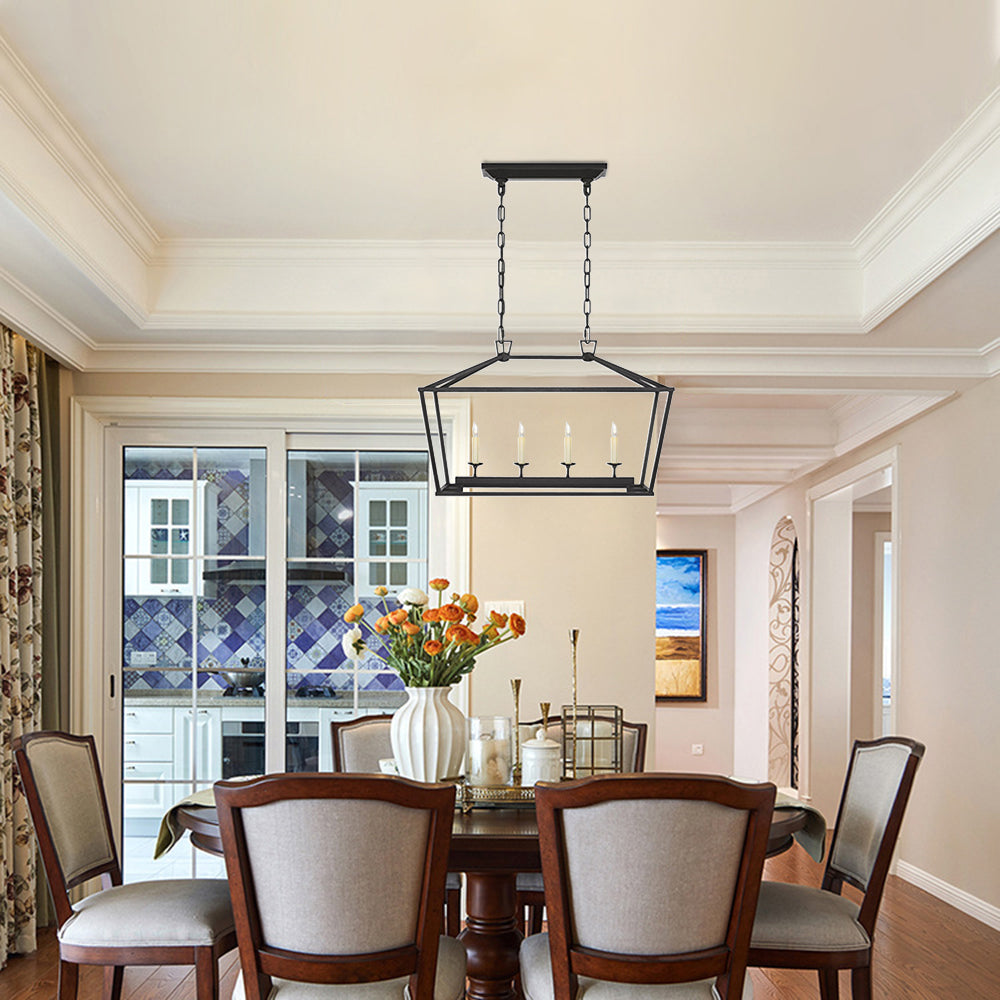 Silva Vintage Design Metal LED Pendant Light Living Room/Restaurant - Neutral Decor