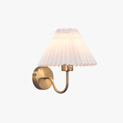 Tiffany Nordic Vintage Indoor Wall Lamp Brass/Black Metal Bedroom - Neutral Decor