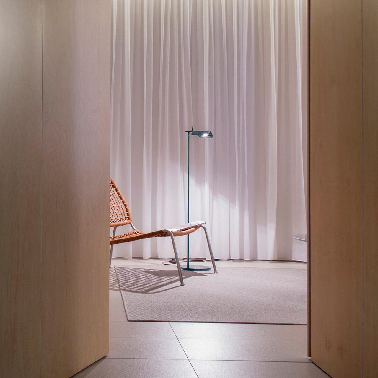 Ebonis Acrylic Minimalist Floor Lamp-Neutral Decor