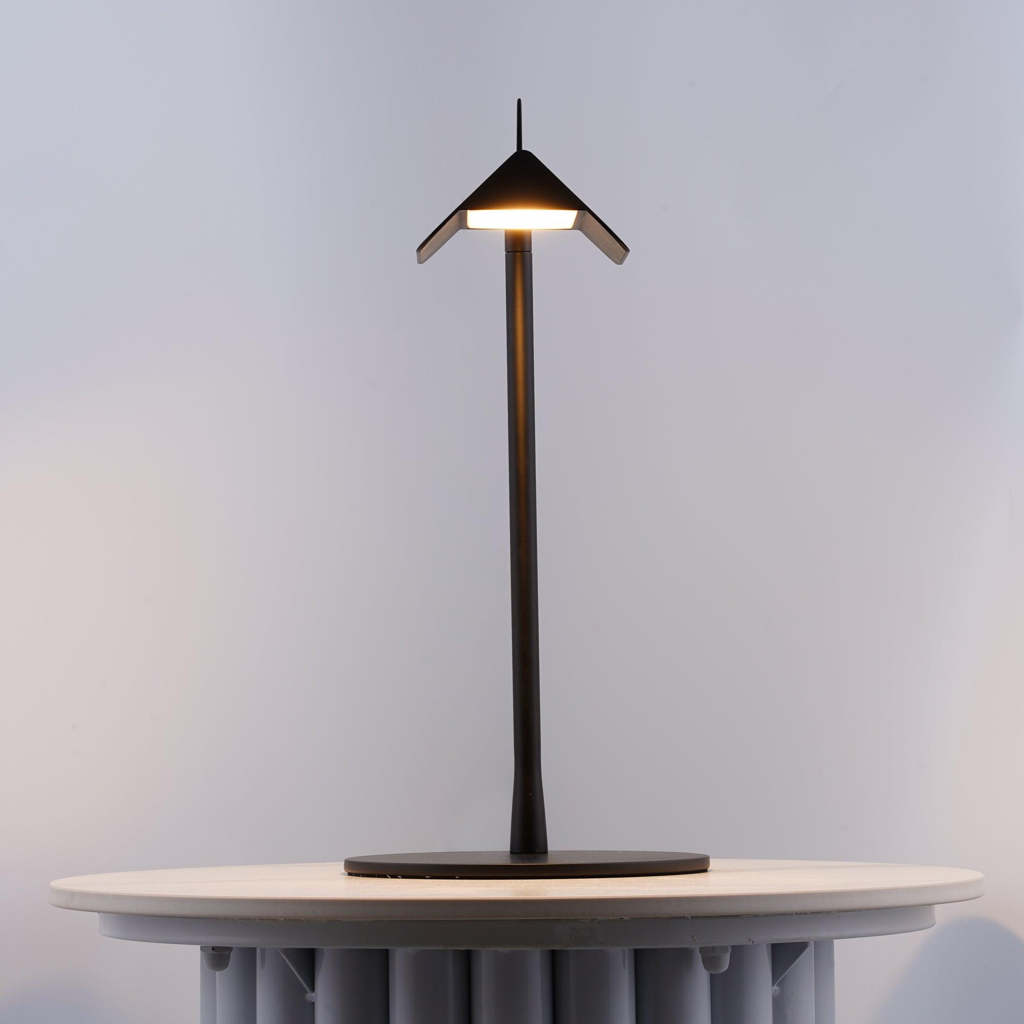 Cilorn Acrylic Minimalist Table Lamp-Neutral Decor
