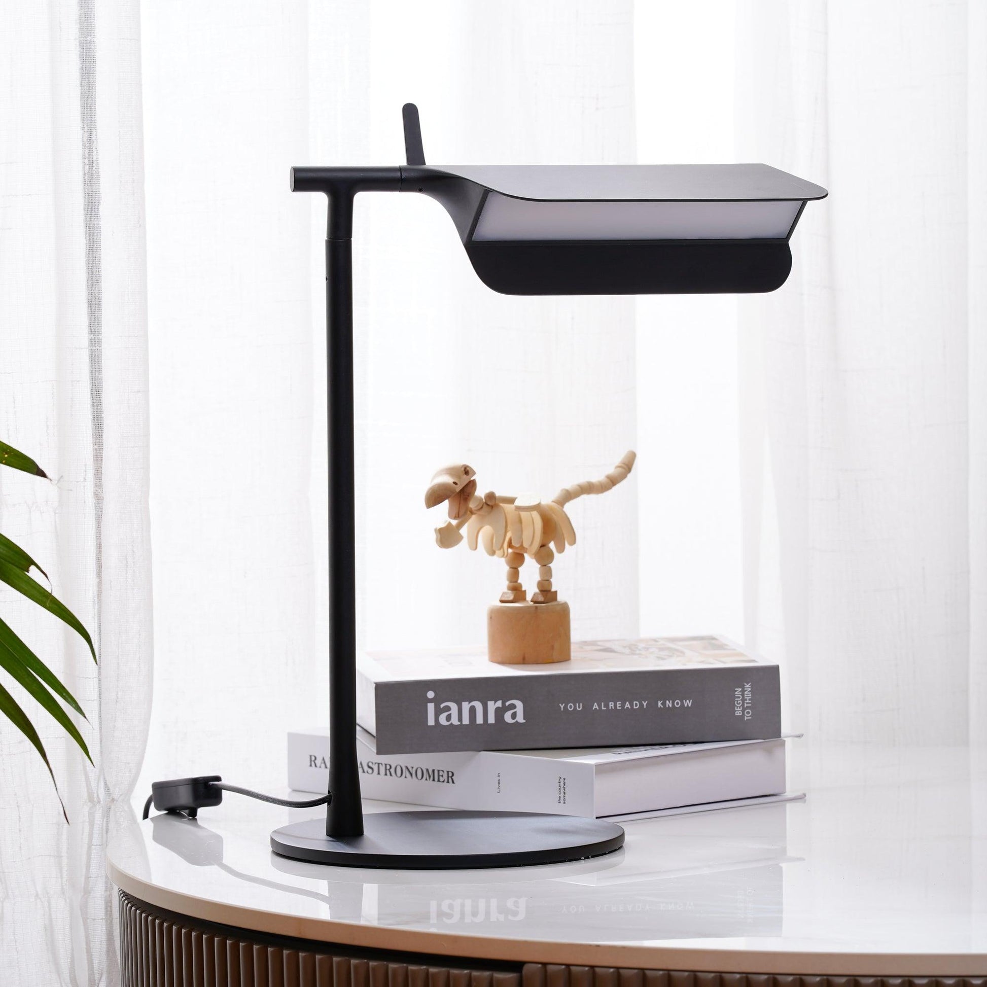 Cilorn Acrylic Minimalist Table Lamp-Neutral Decor