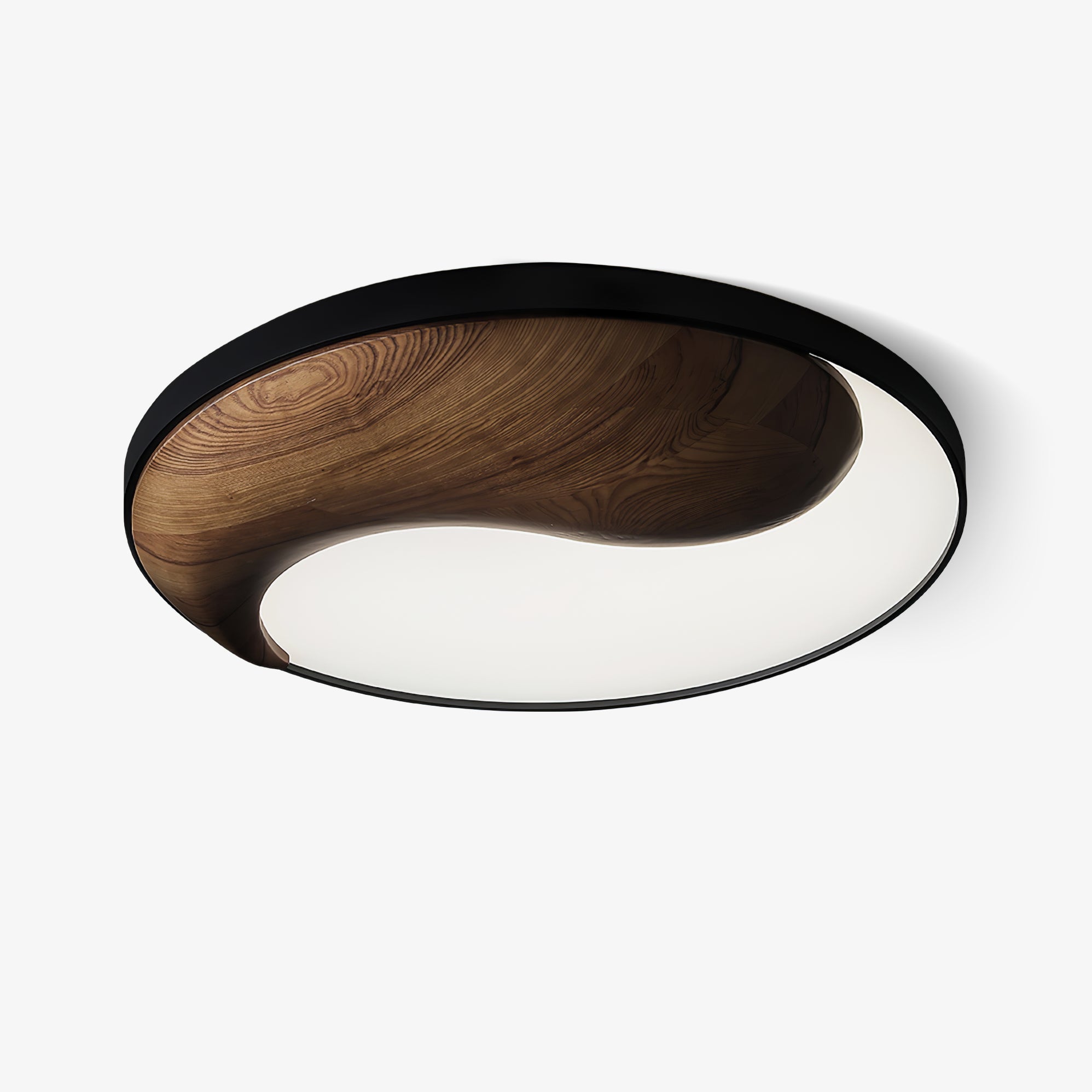 Ivelor Modern Minimalist Balance Wood Ceiling Light-Neutral Decor