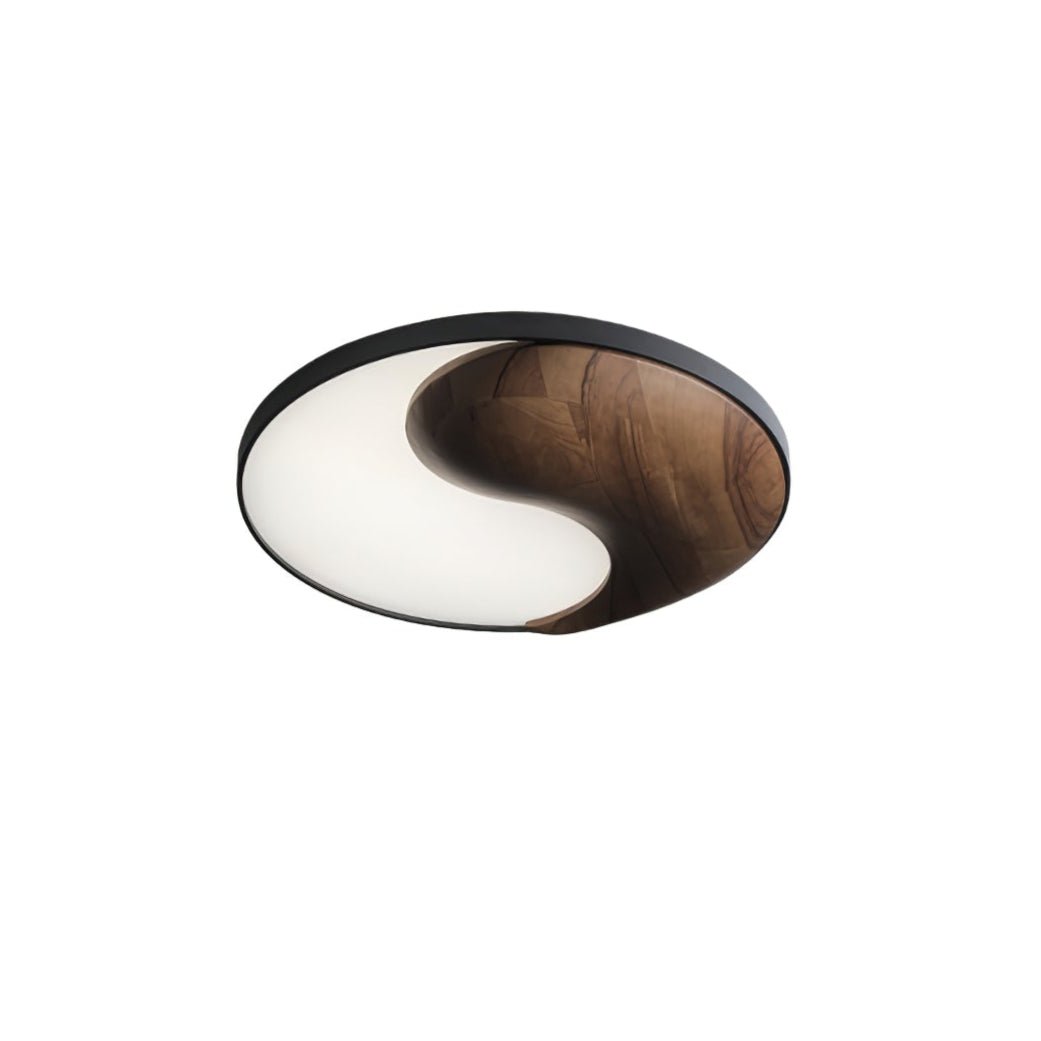Ivelor Modern Minimalist Balance Wood Ceiling Light-Neutral Decor