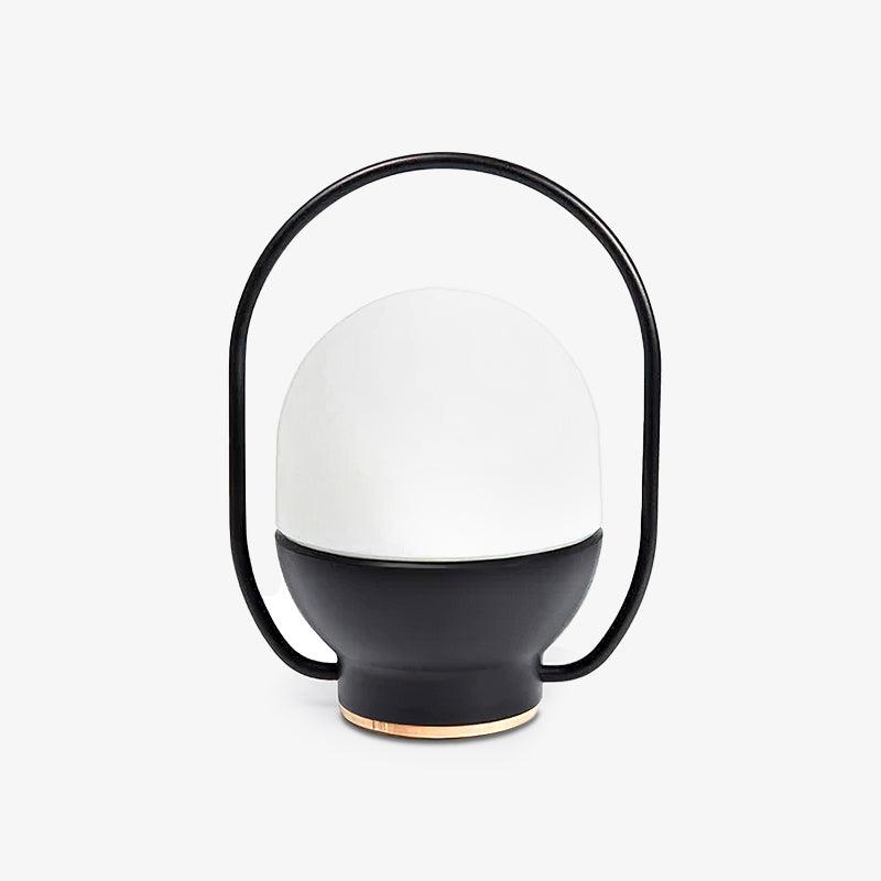 Orb Modern Glass Table Lamp-Neutral Decor