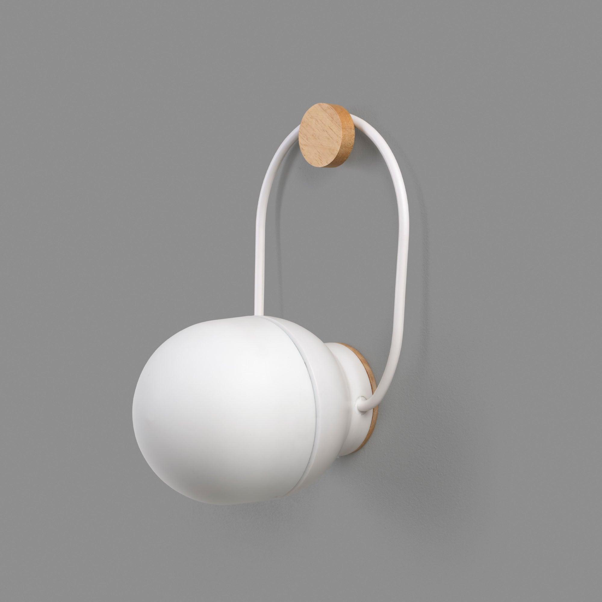 Orb Modern Glass Table Lamp-Neutral Decor