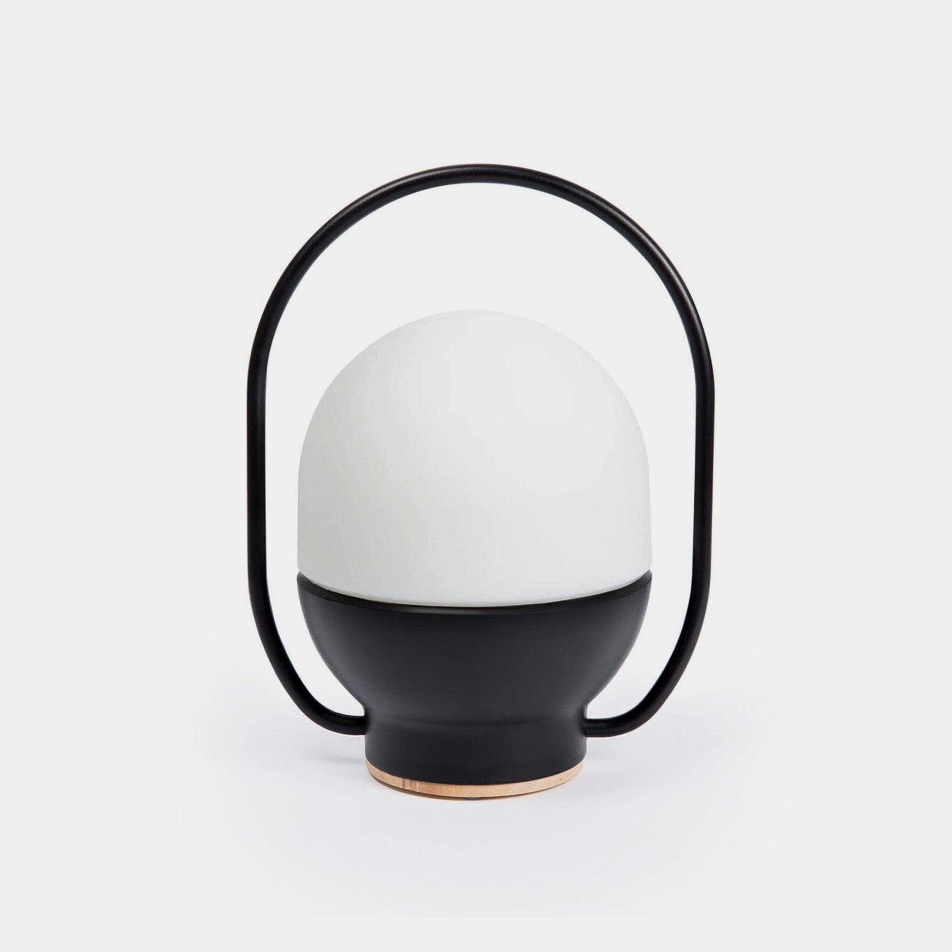 Orb Modern Glass Table Lamp-Neutral Decor