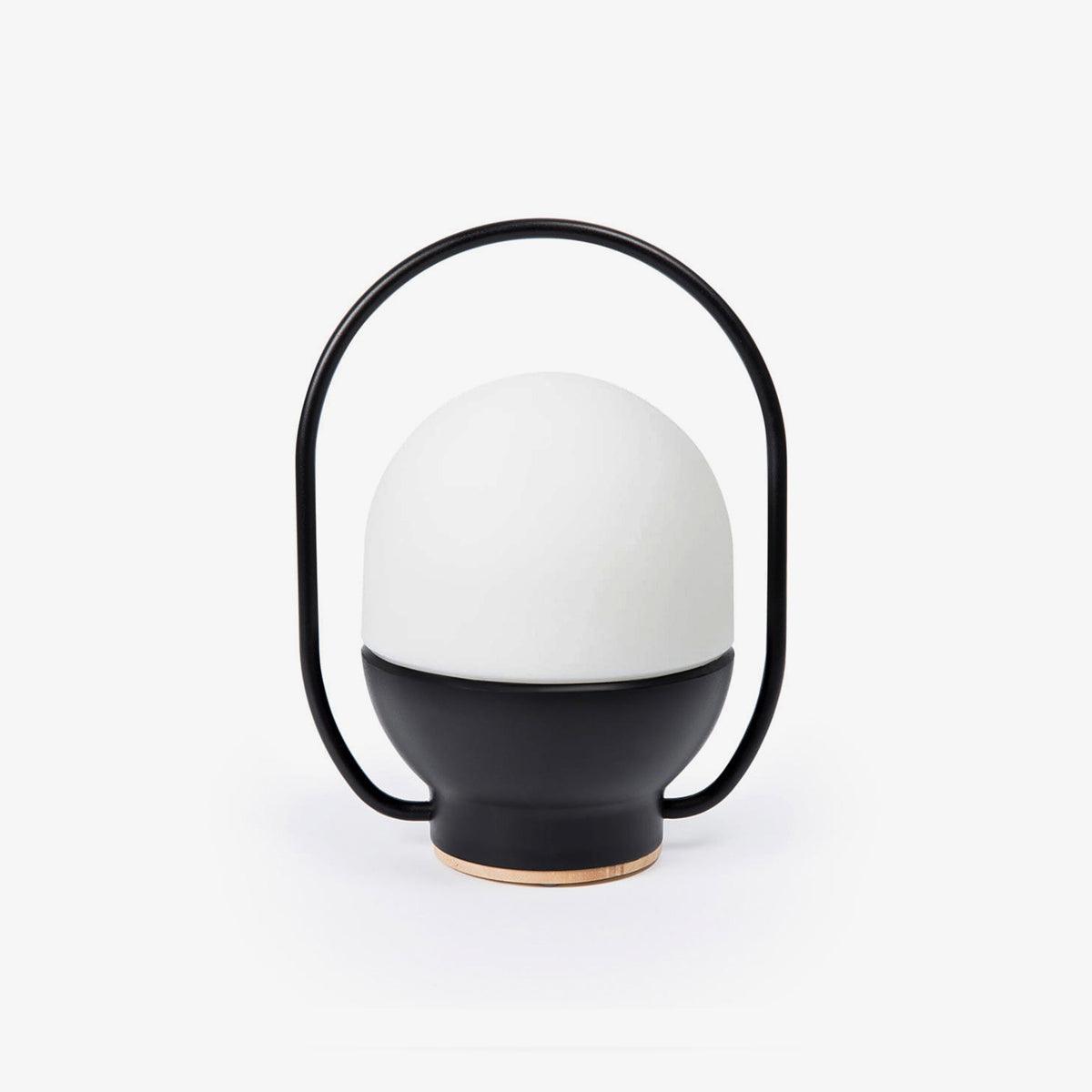 Orb Modern Glass Table Lamp-Neutral Decor