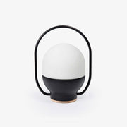 Orb Modern Glass Table Lamp-Neutral Decor