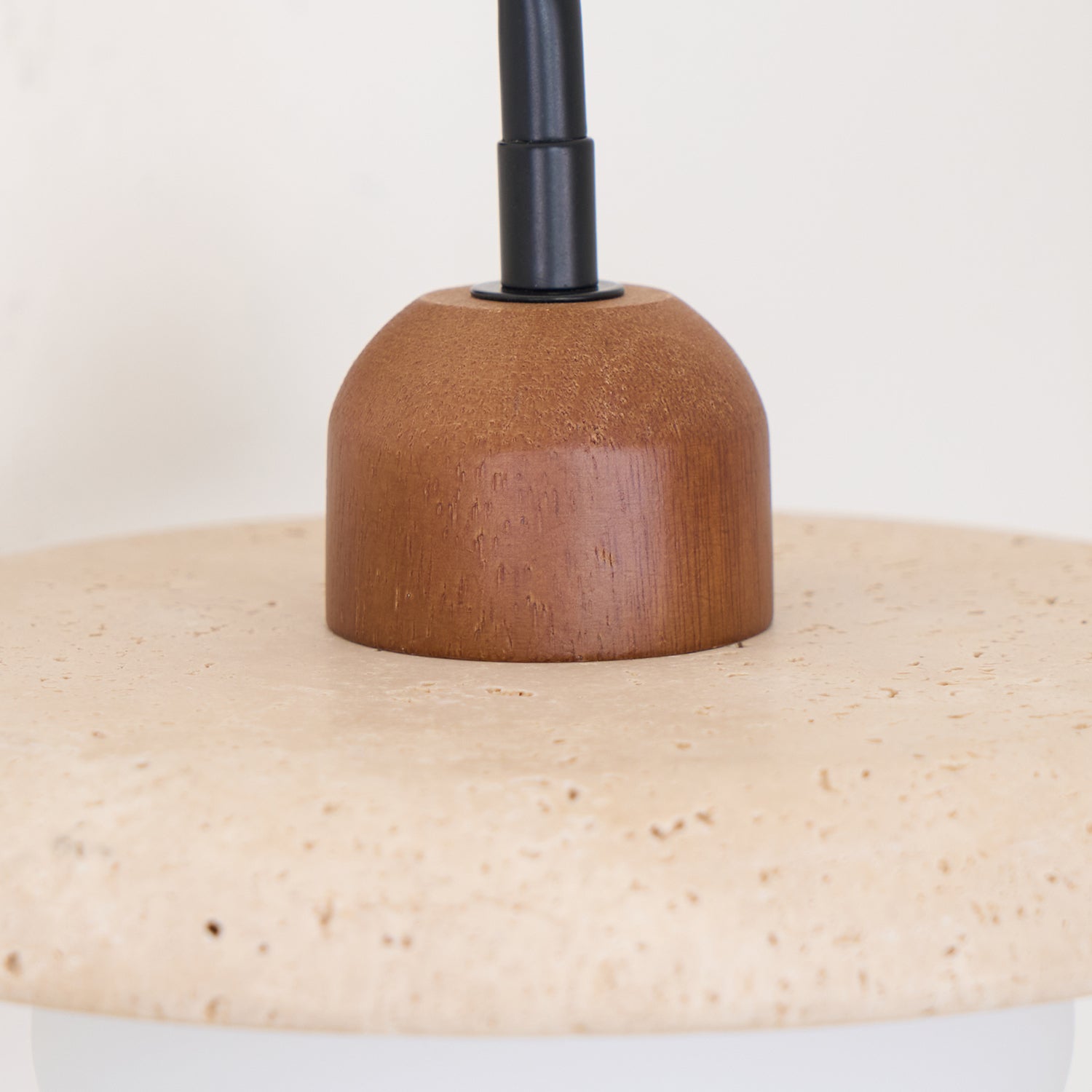 Solaro  Travertine Wall Light Pull Chain Switch
