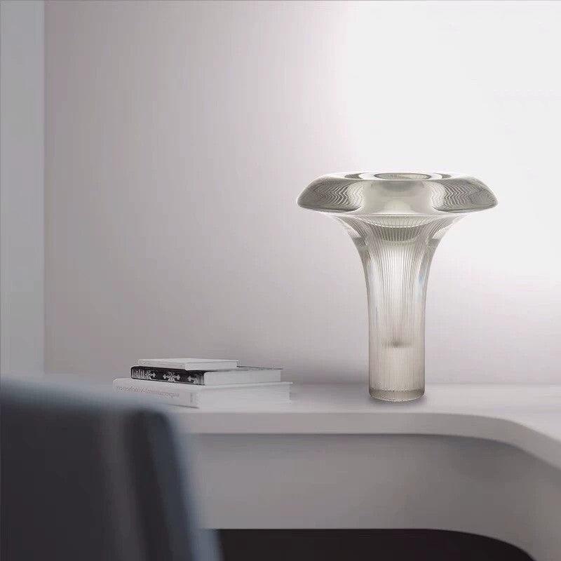 Carl Modern Glass Table Lamp-Neutral Decor