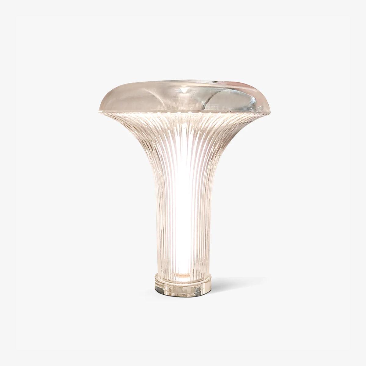 Carl Modern Glass Table Lamp-Neutral Decor