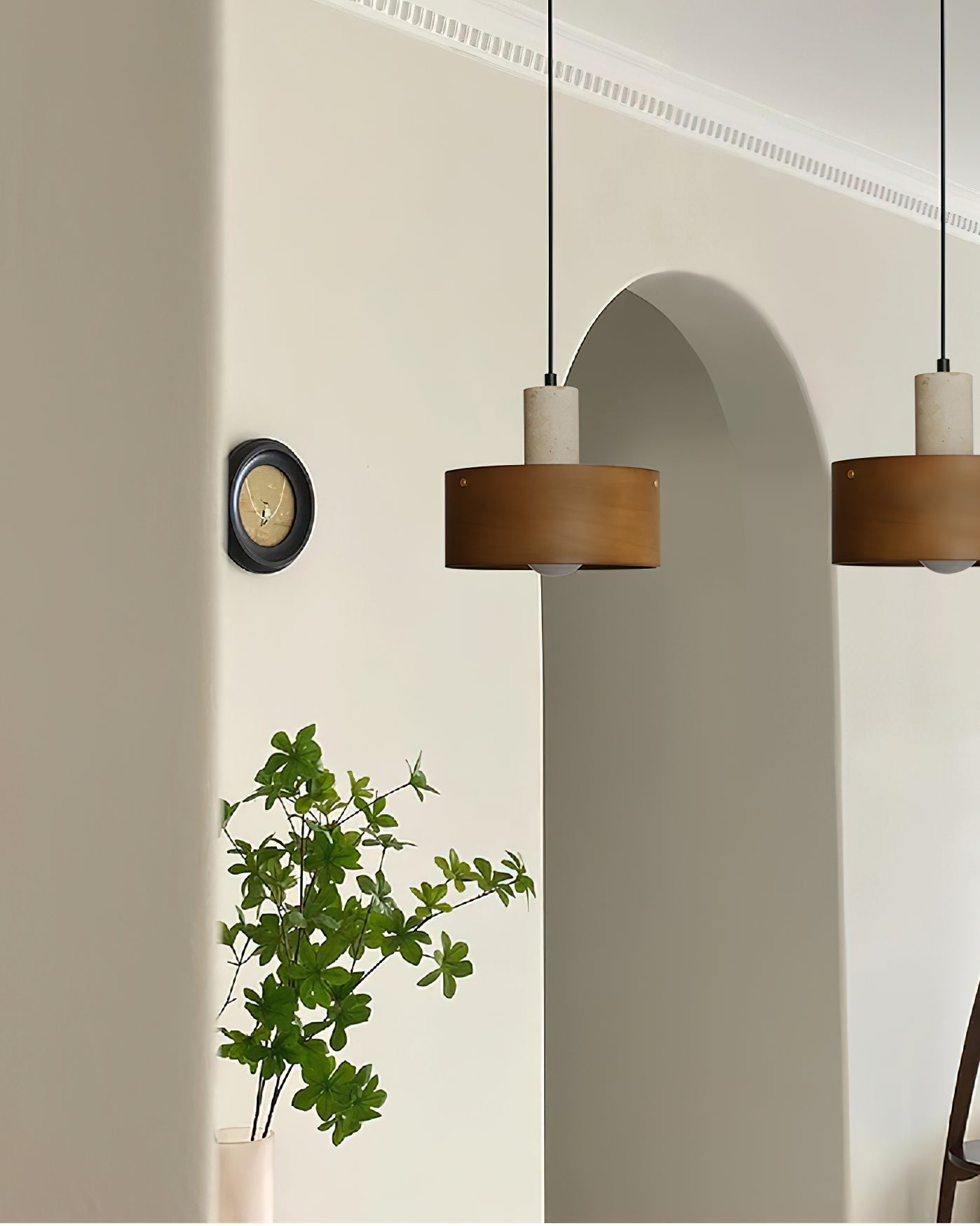 Angled view of the Tako Pendant Lamp against a neutral background.