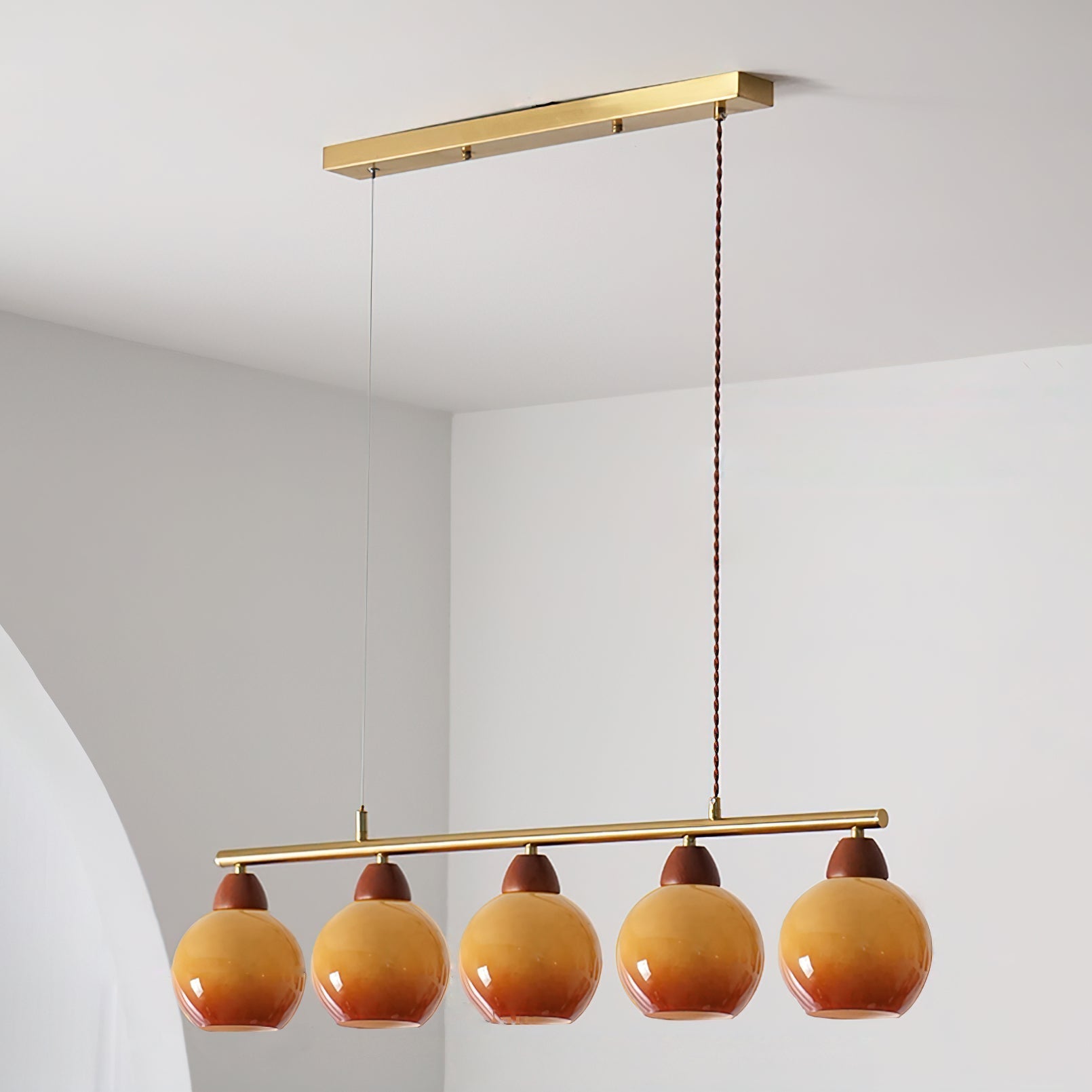 Amara  Hand-blown  Glass Chandelier