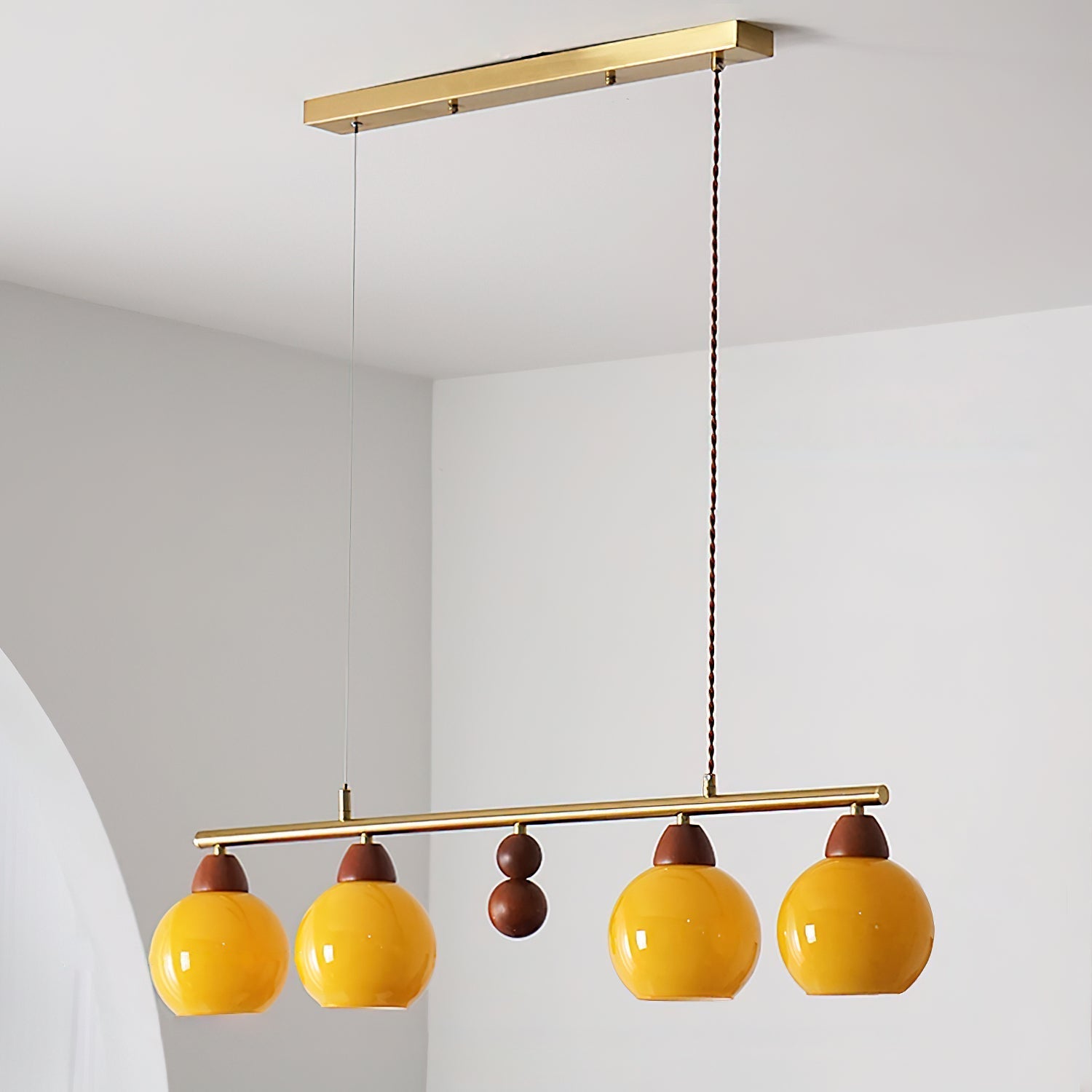 Amara  Hand-blown  Glass Chandelier