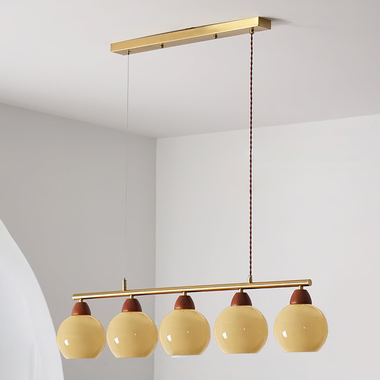 Amara  Hand-blown  Glass Chandelier