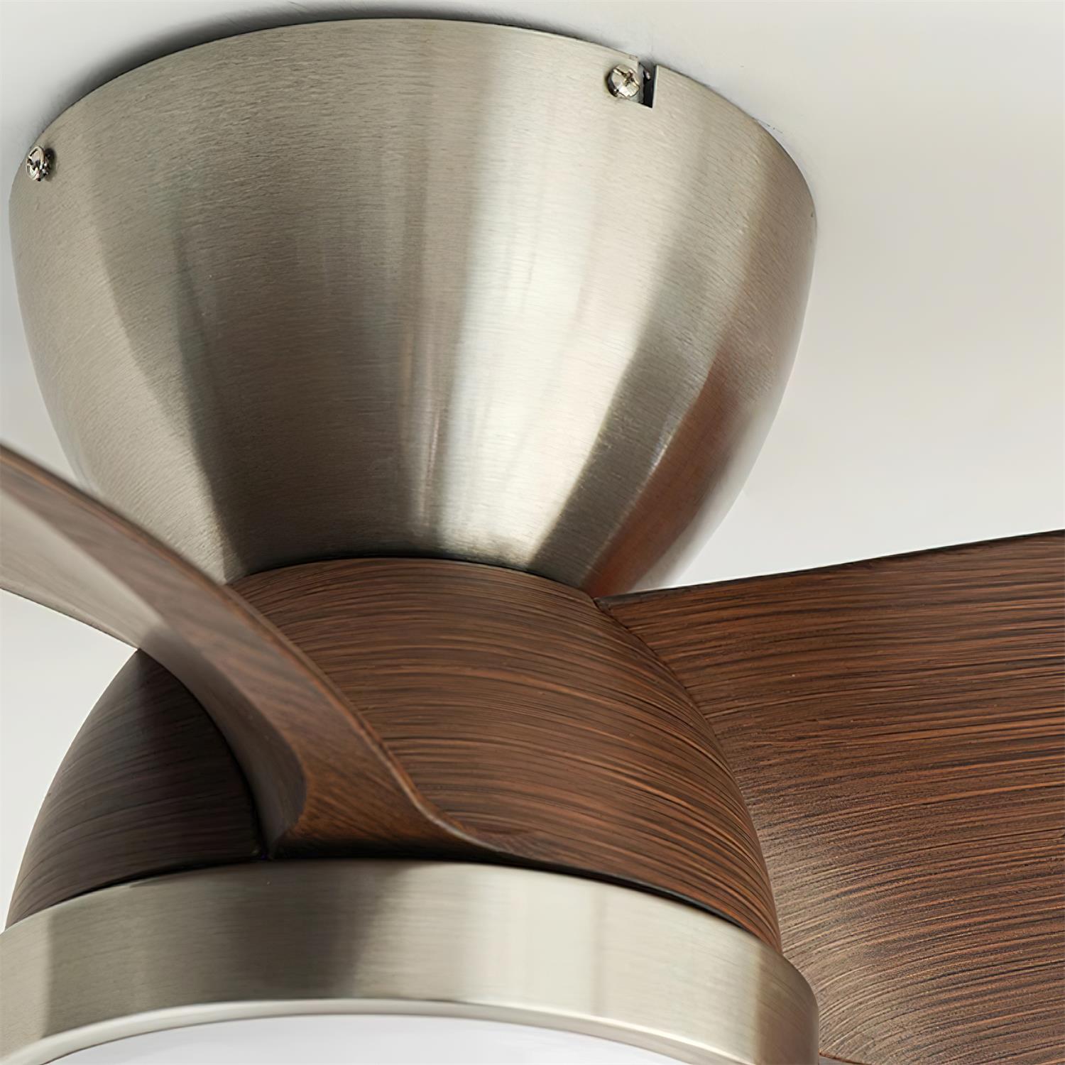 Jaslen Modern Wood Ceiling Fan Light-Neutral Decor