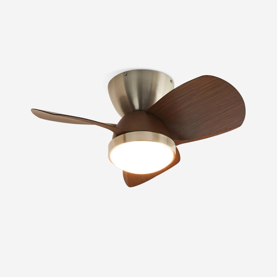 Jaslen Modern Wood Ceiling Fan Light-Neutral Decor