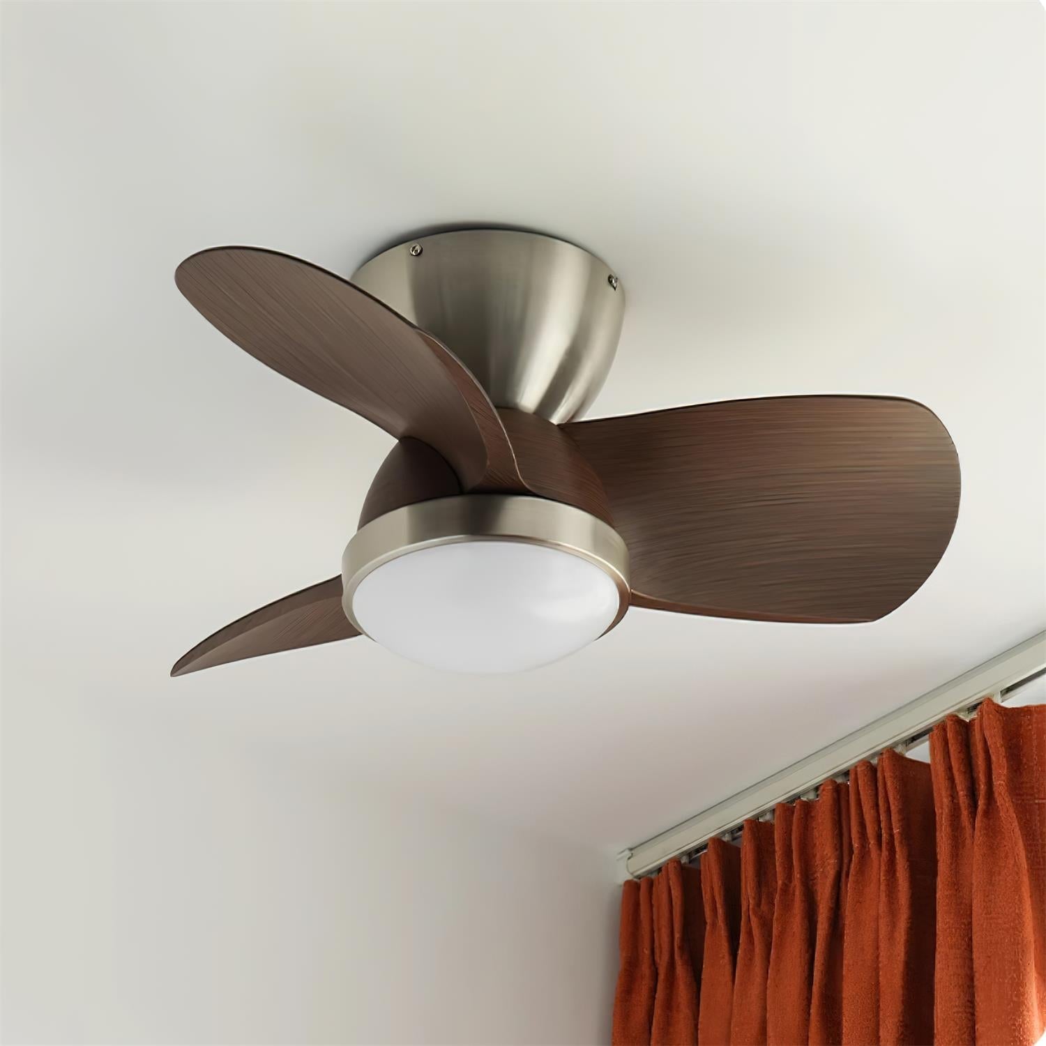 Jaslen Modern Wood Ceiling Fan Light-Neutral Decor